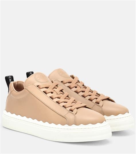 chloe schuhe sneaker|chloe scalloped sneakers.